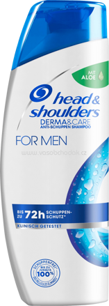 head&shoulders Shampoo Anti-Schuppen For Men, 300 ml