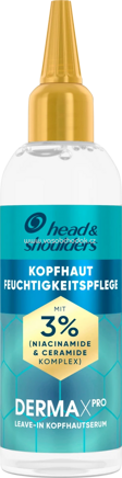 head&shoulders Leave-In Serum Derma x Pro Kopfhaut-Feuchtigkeitspflege, 145 ml