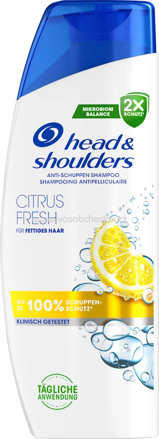 head&shoulders Shampoo Anti-Schuppen Citrus Fresh, 300 ml