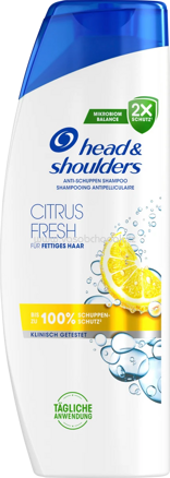 head&shoulders Shampoo Anti-Schuppen Citrus Fresh, 500 ml