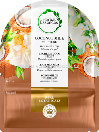 Herbal Essences Haarmaske Coconut Milk Moisture, Hair Mask + Cap, 20 ml