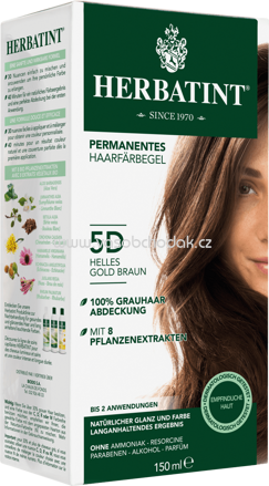 Herbatint Haarfarbe Helles Goldbraun 5D, 1 St