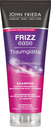 John Frieda Shampoo Frizz Ease Traumglätte, 250 ml