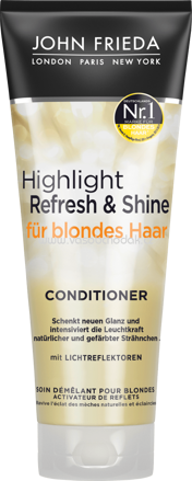 John Frieda Shampoo Highlight Refresh & Shine für blondes Haar, 250 ml