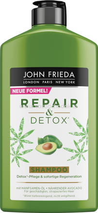 John Frieda Shampoo Repair & Detox, 250 ml