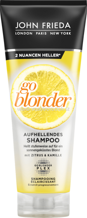 John Frieda Shampoo Sheer Blonde Go Blonder Aufhellend, 250 ml