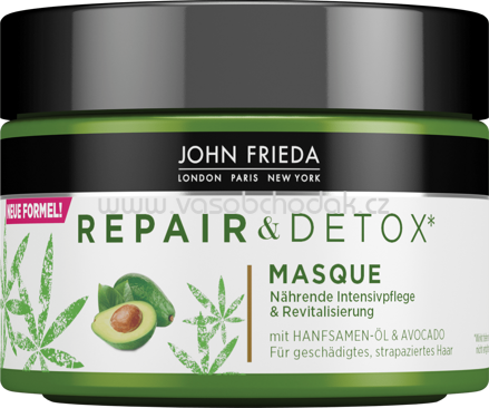 John Frieda Haarmaske Repair & Detox, 250 ml