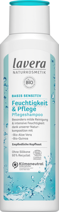 Lavera Shampoo Basis Sensitiv, Feuchtigkeit & Pflege, 250 ml