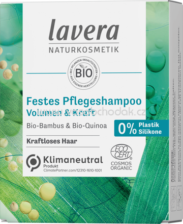 Lavera Festes Shampoo Volumen & Kraft, 50g