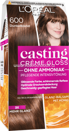 L'ORÉAL Paris Casting Creme Gloss Haarfarbe Intensivtönung Dunkelblond 600, 1 St