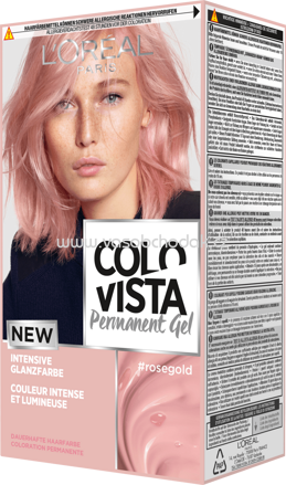 L'ORÉAL Paris Colovista Haarfarbe #rosegold, 1 St