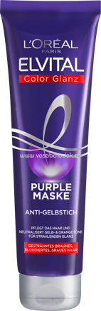 L'ORÉAL Paris Elvital Haarkur Color Glanz Purple, 150 ml