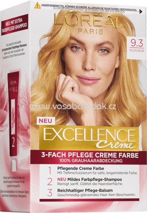 L'ORÉAL Paris Excellence Creme Haarfarbe Hellgoldblond 9.3, 1 St