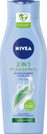 NIVEA Shampoo 2in1 Pflege Express, 400 ml