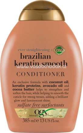 OGX Spülung Brazilian Keratin Smooth, 385 ml