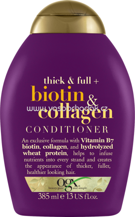 OGX Spülung Thick&Full Biotin & Collagen, 385 ml