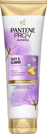 PANTENE PRO-V Spülung Miracles Silky & Glowing, 160 ml