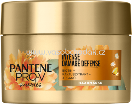 PANTENE PRO-V Haarmaske Miracles Intense Damage Defense, 160 ml