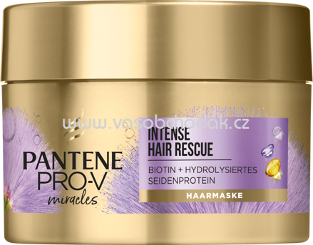 PANTENE PRO-V Haarmaske Miracles Intense Hair Rescue, 160 ml