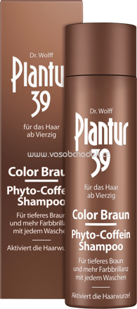 Plantur 39 Shampoo Phyto-Coffein Color Braun, 250 ml