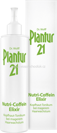Plantur 21 Haarwasser Nutri-Coffein-Elixir Kopfhaut Tonikum, 200 ml