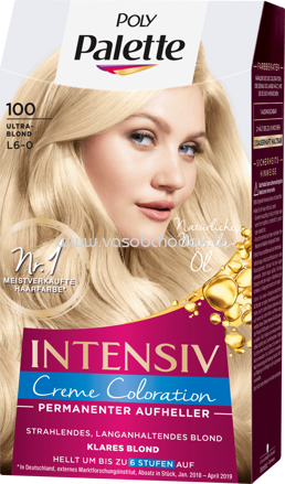 Poly Palette Intensiv Haarfarbe Aufheller Ultra Blond 100, 1 St