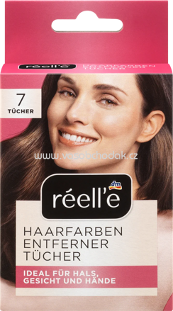 réell‘e Haarfarbenentfernertücher, 7 St