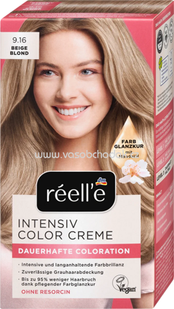 réell‘e Haarfarbe Beige Blond 9.16, 1 St