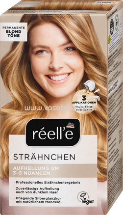 réell‘e Haarfarbe Strähnchen Permanente Blondtöne, 1 St