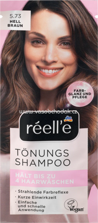 réell‘e Tönungs Shampoo Hellbraun 5.73, 14 ml