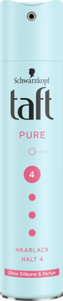 Schwarzkopf 3 Wetter taft Haarlack PURE, ohne Silikone & Parfum, 250 ml