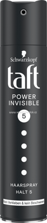 Schwarzkopf 3 Wetter taft Haarspray POWER INVISIBLE, Kein Verkleben & kein Beschweren, 250 ml