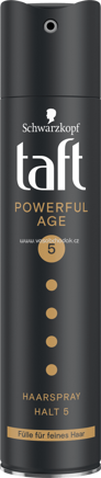 Schwarzkopf 3 Wetter taft Haarspray POWERFUL AGE, Fülle für feines Haar, 250 ml