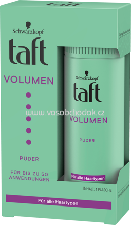 Schwarzkopf 3 Wetter taft Puder VOLUMEN, für alle Haartypen, 10g