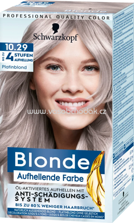 Schwarzkopf Blonde Aufheller 10.29 Platinum Blond, 1 St
