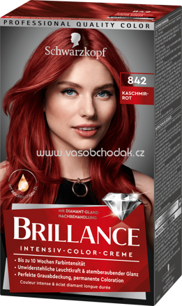 Schwarzkopf Brillance Haarfarbe Kaschmirrot 842, 1 St