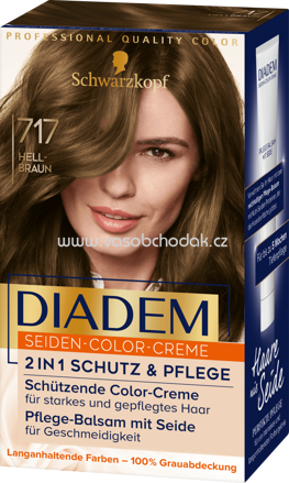 Schwarzkopf Diadem Haarfarbe Hell-Braun 717, 1 St