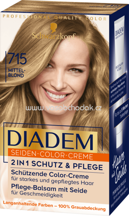 Schwarzkopf Diadem Haarfarbe Mittel-Blond 715, 1 St