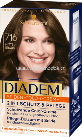 Schwarzkopf Diadem Haarfarbe Mittel-Braun 716, 1 St