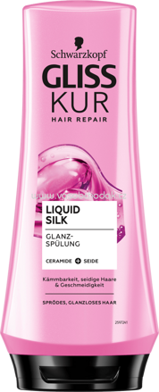 Schwarzkopf Gliss Kur Conditioner Liquid Silk, 200 ml