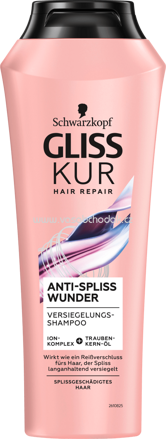 Schwarzkopf Gliss Kur Shampoo Anti-Spliss Wunder, 250 ml