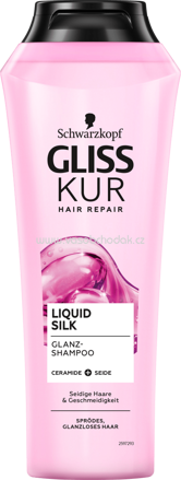 Schwarzkopf Gliss Kur Shampoo Liquid Silk, 250 ml