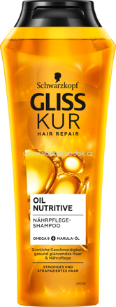 Schwarzkopf Gliss Kur Shampoo Oil Nutritive, 250 ml