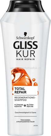 Schwarzkopf Gliss Kur Shampoo Total Repair, 250 ml