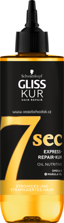 Schwarzkopf Gliss Kur Express-Repair-Kur 7Sec Oil Nutritive, 200 ml