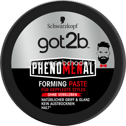 Schwarzkopf got2b Phenomenal Forming Paste, 100 ml