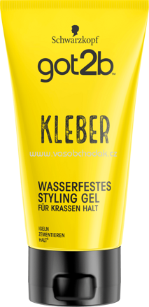 Schwarzkopf got2b Styling Gel kleber wasserfest, 150 ml