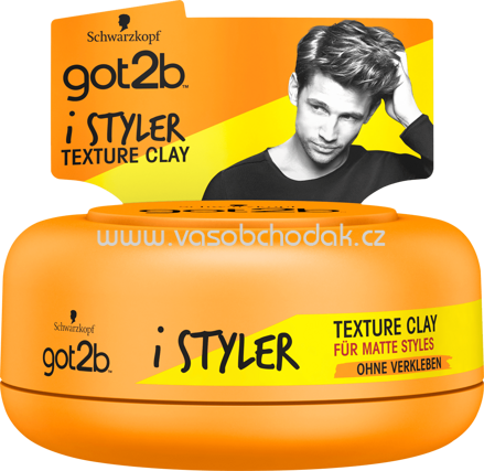 Schwarzkopf got2b Styling Paste iStylers Texture clay, 75 ml