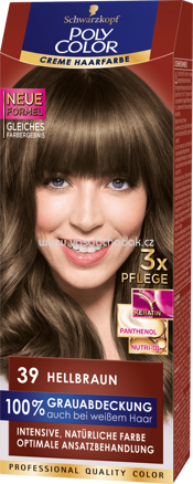 Schwarzkopf Poly Color Haarfarbe Hellbraun 39, 1 St