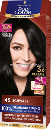 Schwarzkopf Poly Color Haarfarbe Schwarz 45, 1 St